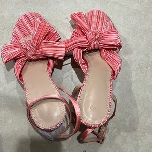 Pink Heeled Sandals-New